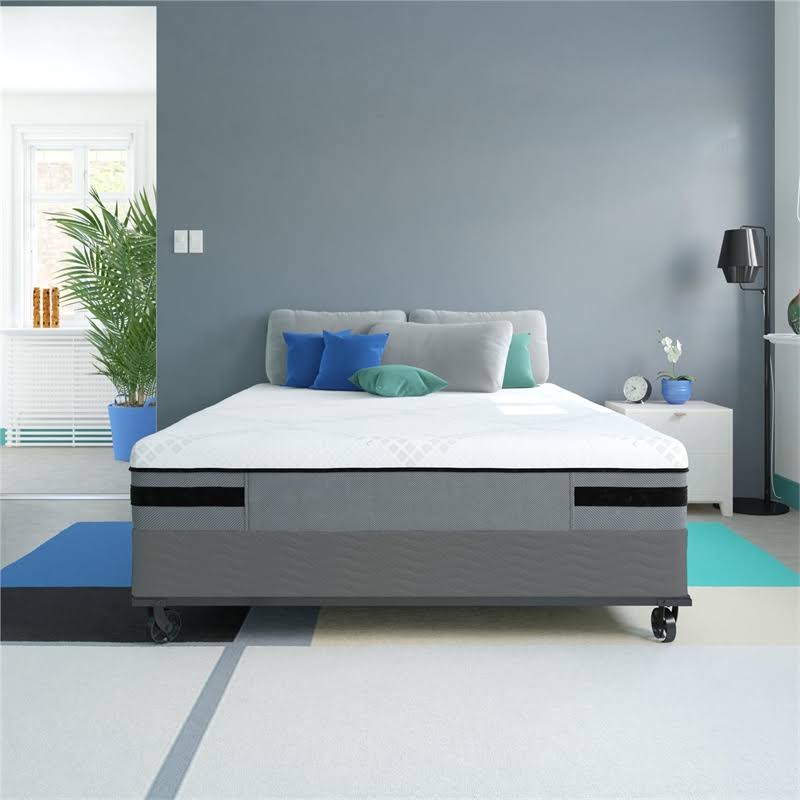 Queen Size 4-Layer Gel Memory Foam Mattress H384082