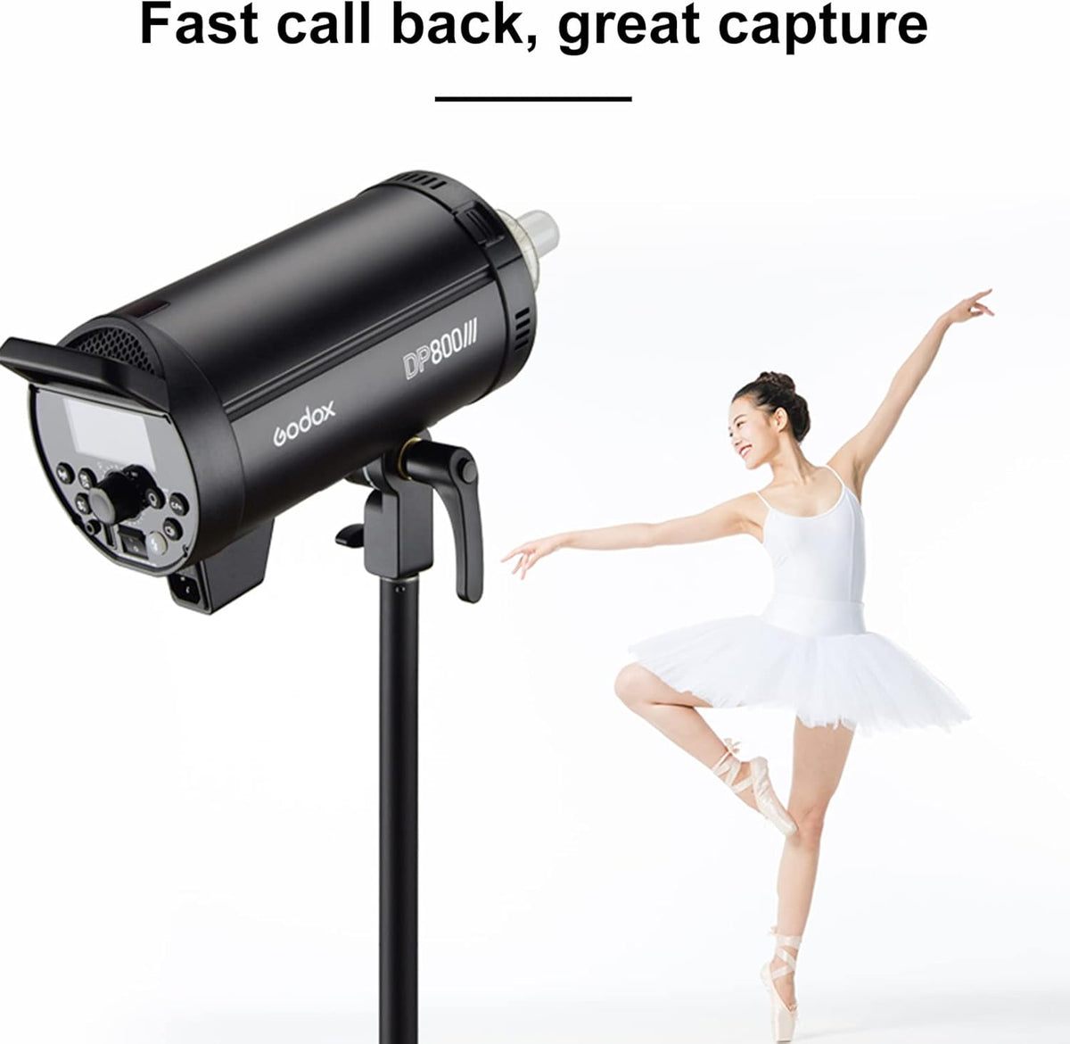 2Pack DP800III Studio Flash Strobe Monolight Bowens Mount Kit with Light Stand, Softbox, Umbrella, Barn Door Kit R698