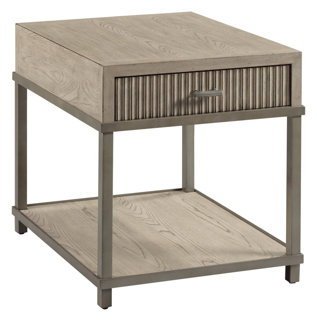 Aged Taupe End Table O768