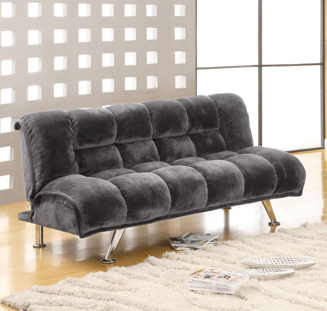 Gray Futon Sofa Q1894