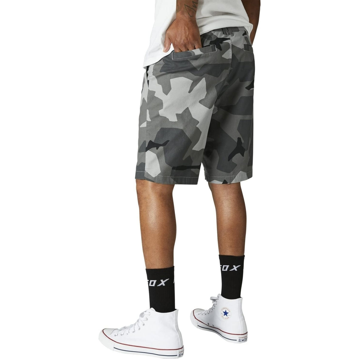 Black Camo Essex Short Q4313