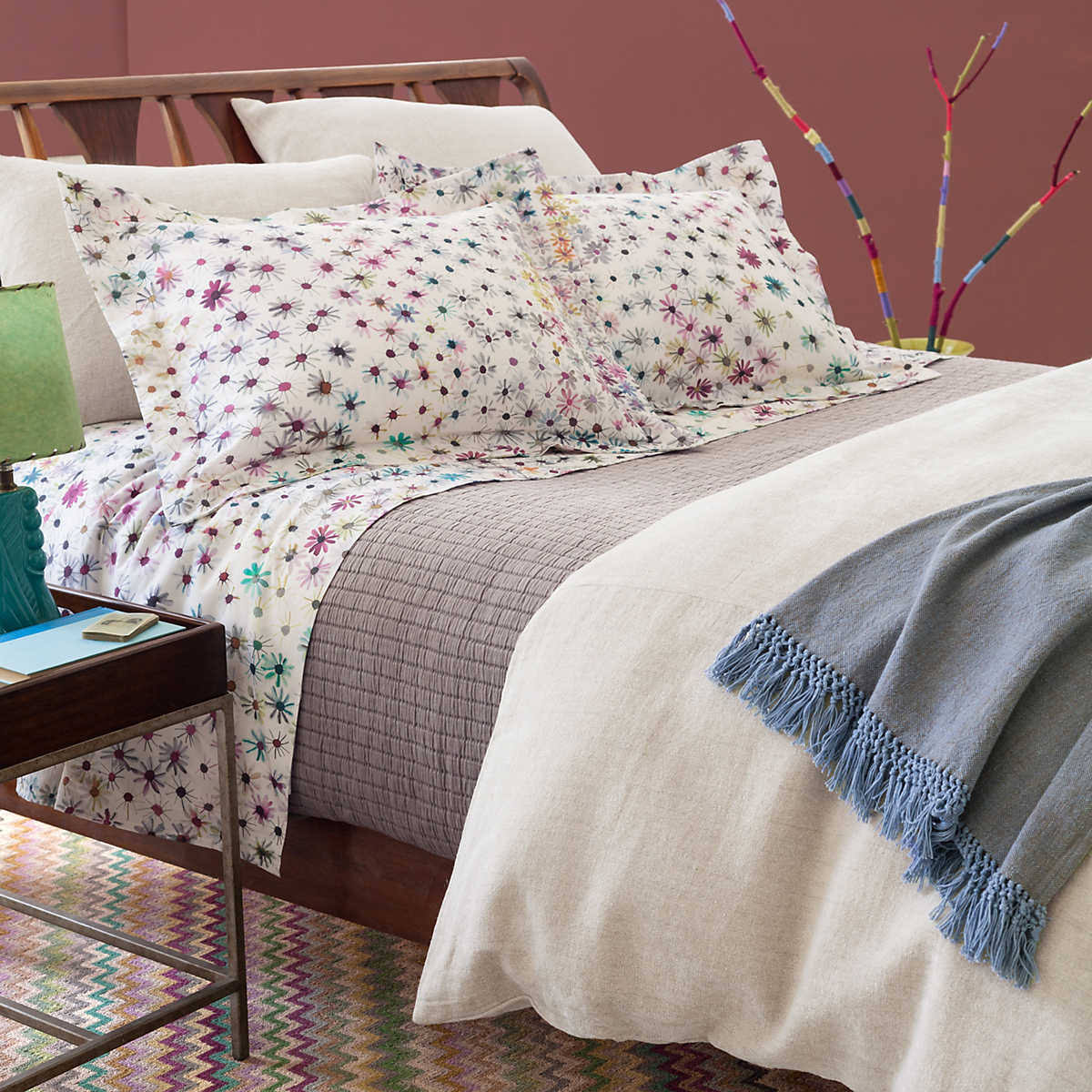 King Natural Linen Sham T271833