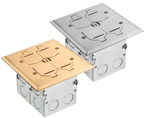 2 Gang Floor Box U205