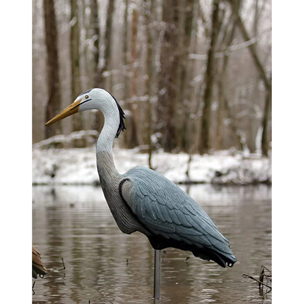 Blue Heron Heavy Duty Plastic Decoy with Metal Stake U702613