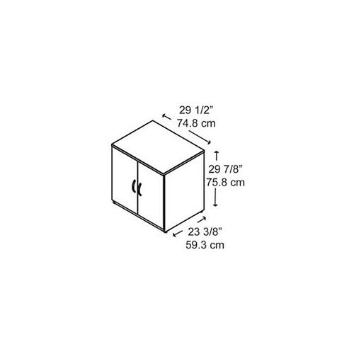 Light Oak Storage Cabinet Z743968