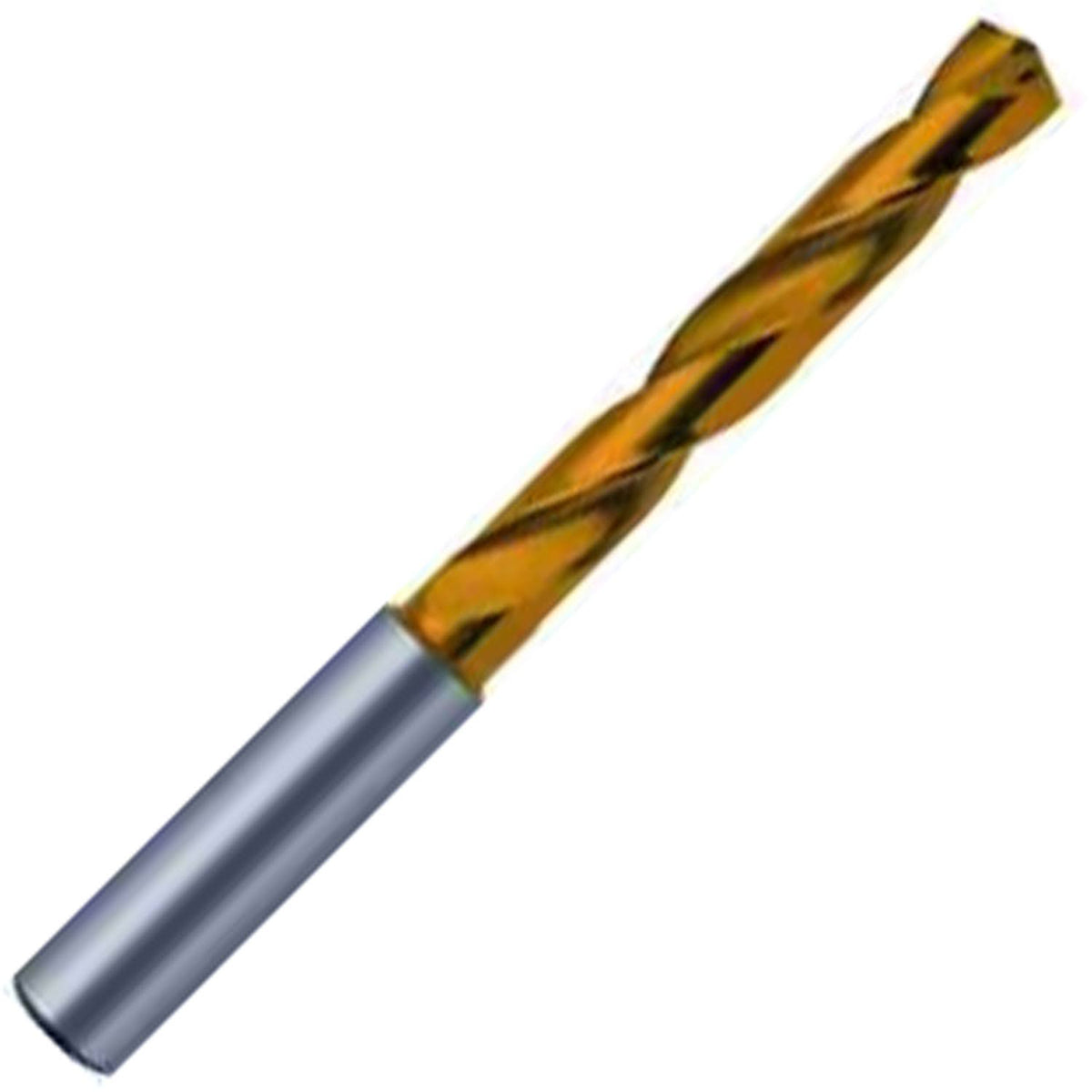Carbide Coolant Fed Drill, Reinforced Straight Shank, 71mm LOC O8665
