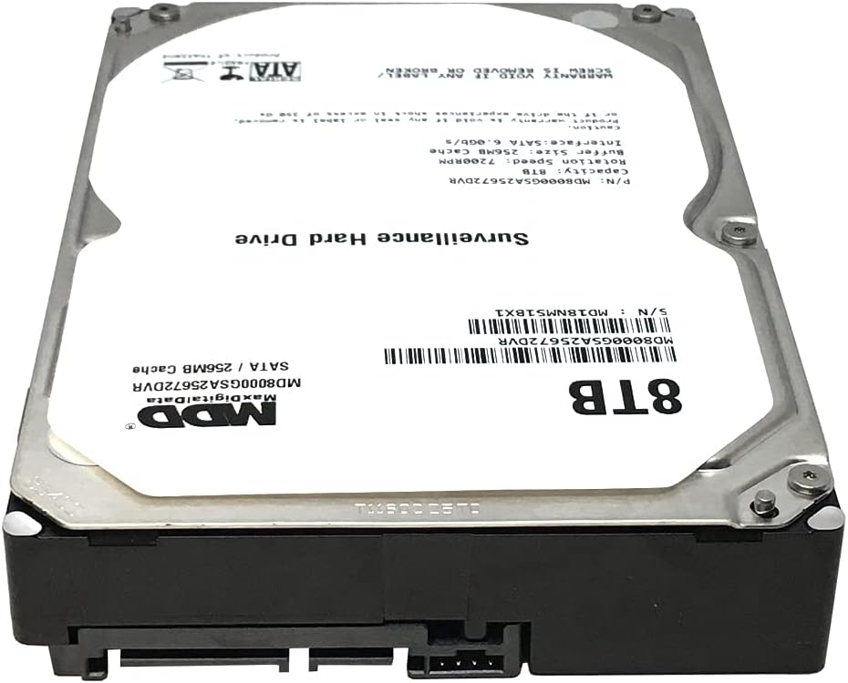 8TB 7200 RPM 256MB Cache SATA 6.0Gb/s 3.5inch Internal Hard Drive X874567