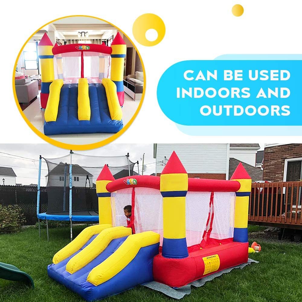 Bounce House with Slide and Air Blower A707