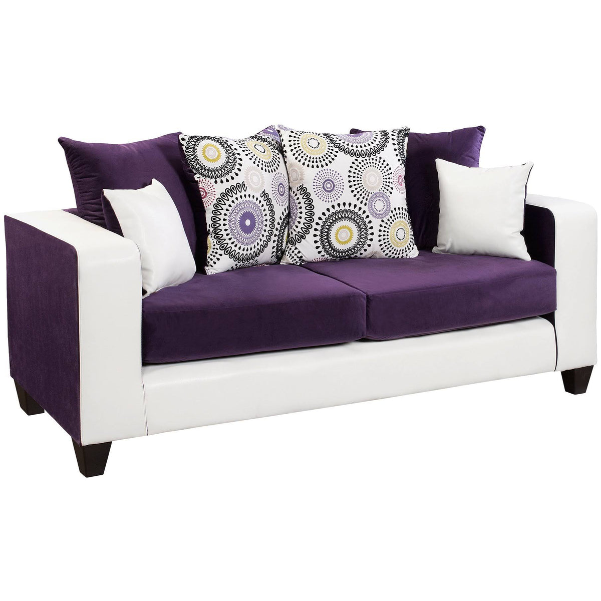 Espresso Chenille Sofa Z297254