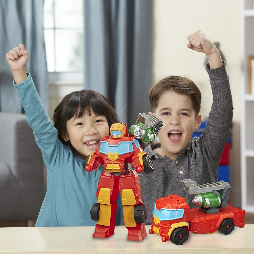 15” Transformers Rescue Bots Academy Hot Shot Kids Toy Action Figure P1902