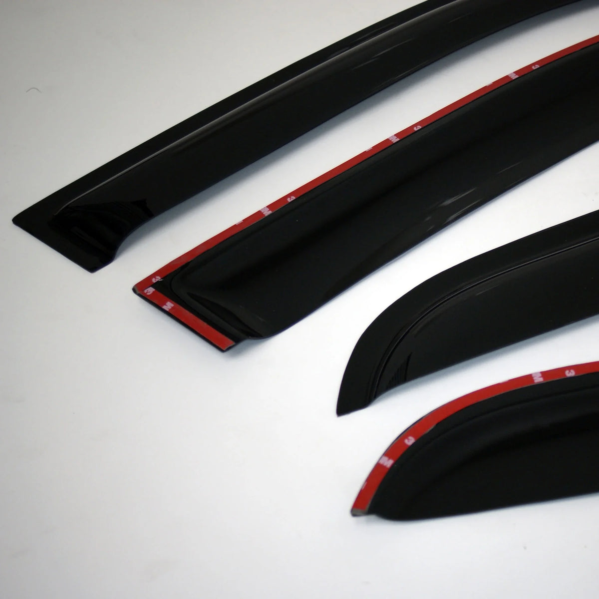 Smoke Tinted 4 Pcs Window Visor Deflector Set T557853