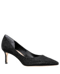 Noir Mid Heel Pumps Z6769