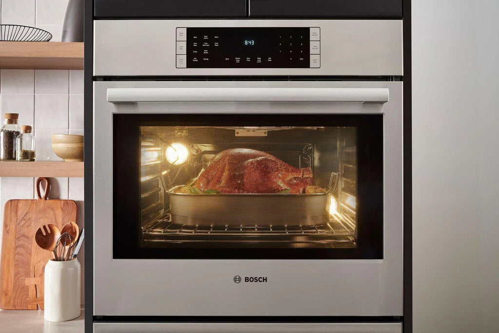 30 inch Stainless Steel Single Electric Convection Wall Oven A784