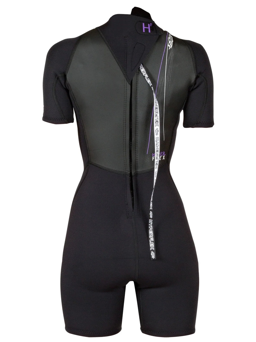 Black 2.5mm Shorty Back Zip Wetsuit O25997