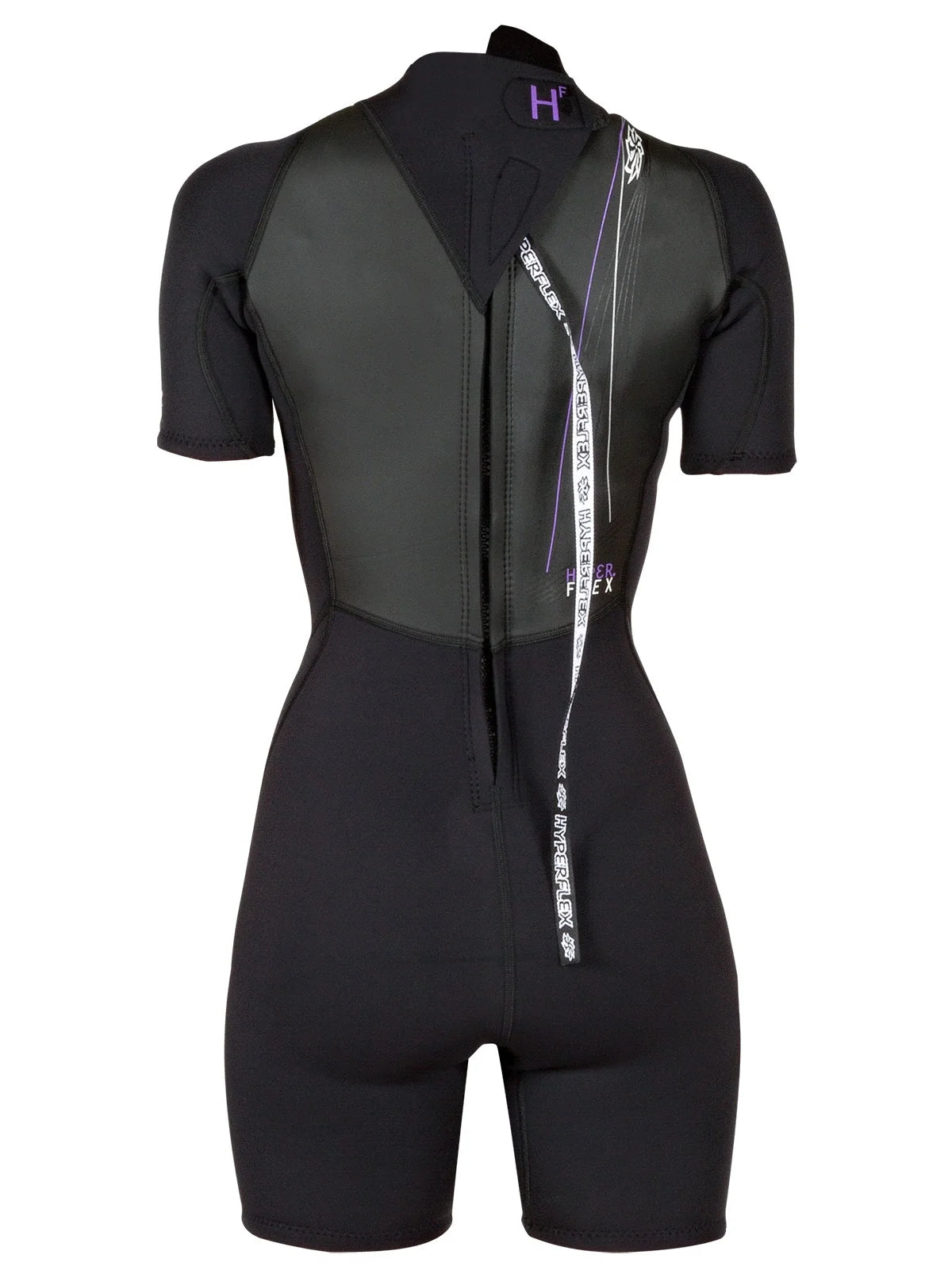 Black 2.5mm Shorty Back Zip Wetsuit O25997