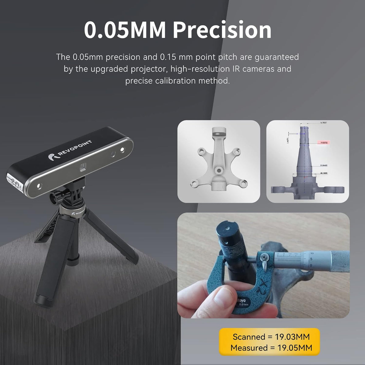 3D Scanner Portable for 3D Printing W336592