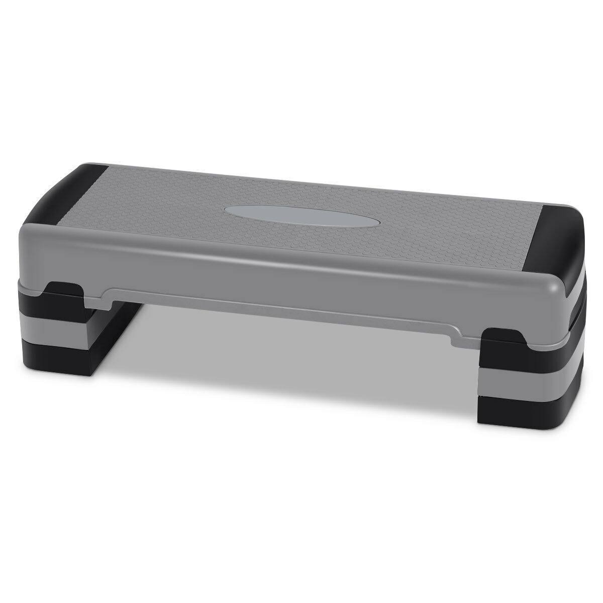 Adjustable Exercise Stepper with Risers W313