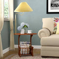 Brass Swing Lamp End Table Q271311