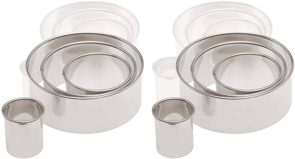 Stainless Steel 4 PC Round Cutter Set R10975