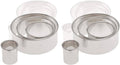 Stainless Steel 4 PC Round Cutter Set R10975