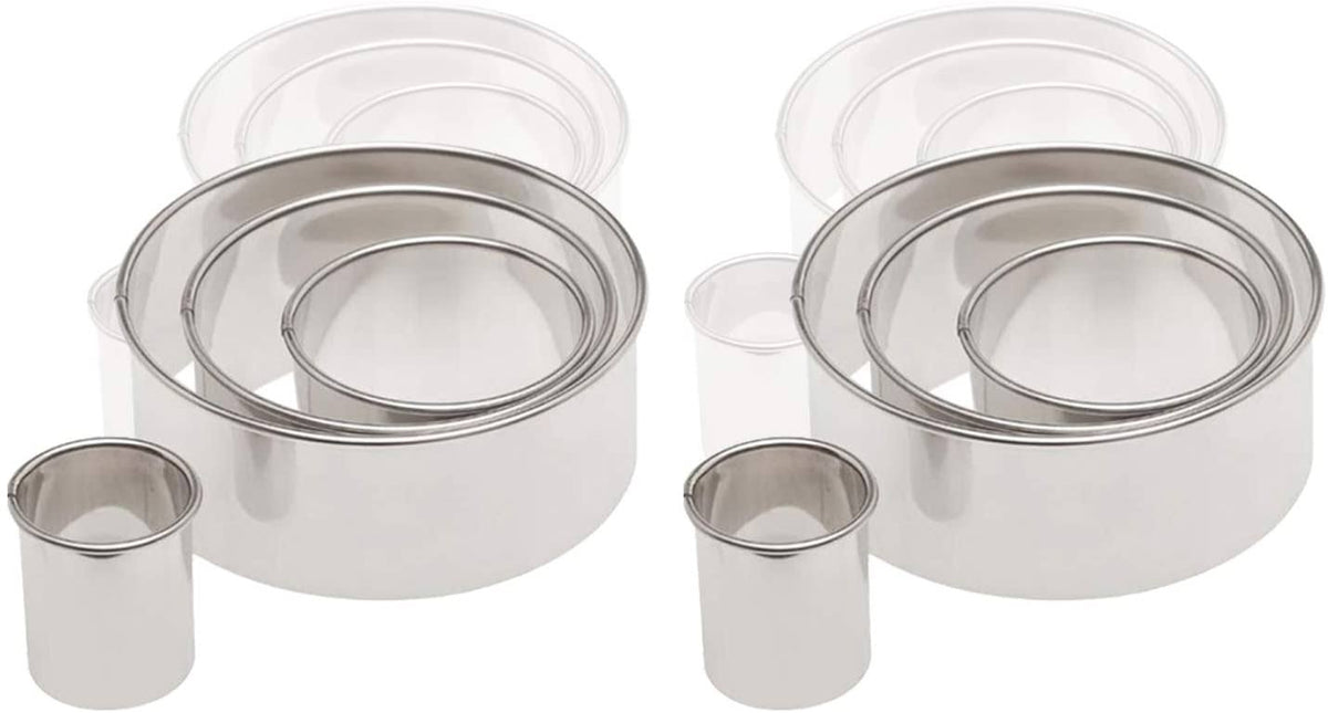 Stainless Steel 4 PC Round Cutter Set R10975