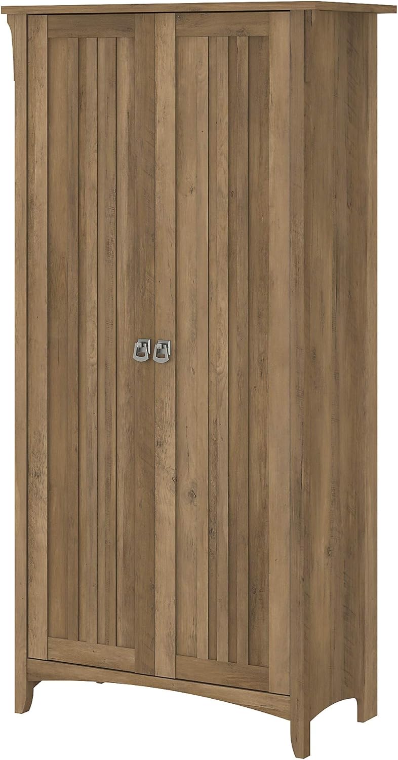 Cape Cod Gray Kitchen Pantry Cabinet with Doors A621636