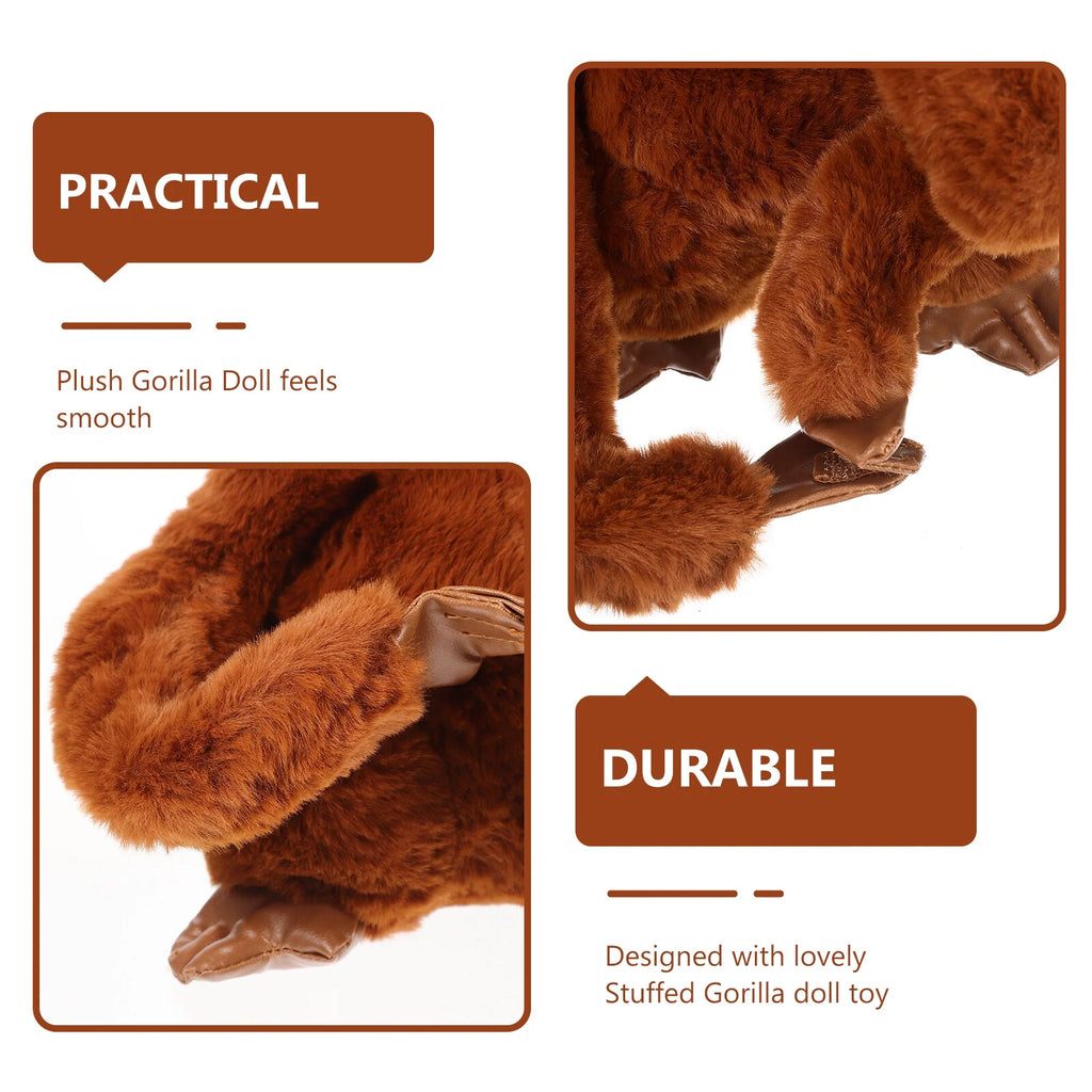 Large Plush Gorilla Stuffed Doll T56410