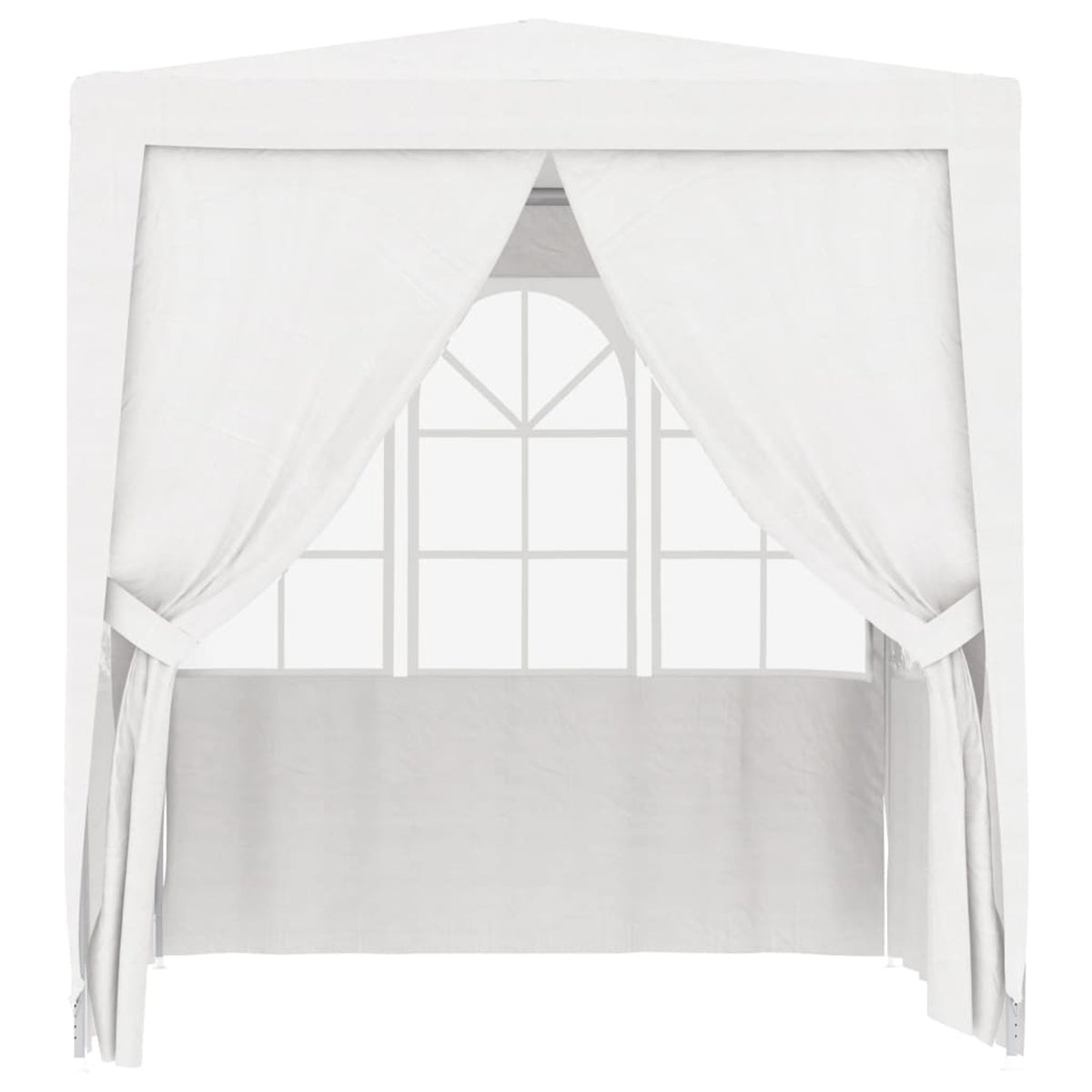 White 8.2'x8.2' Party Tent with Side Walls O661513