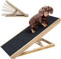 Adjustable Pet Ramp for Couch or Bed with Paw Traction Mat Q851920