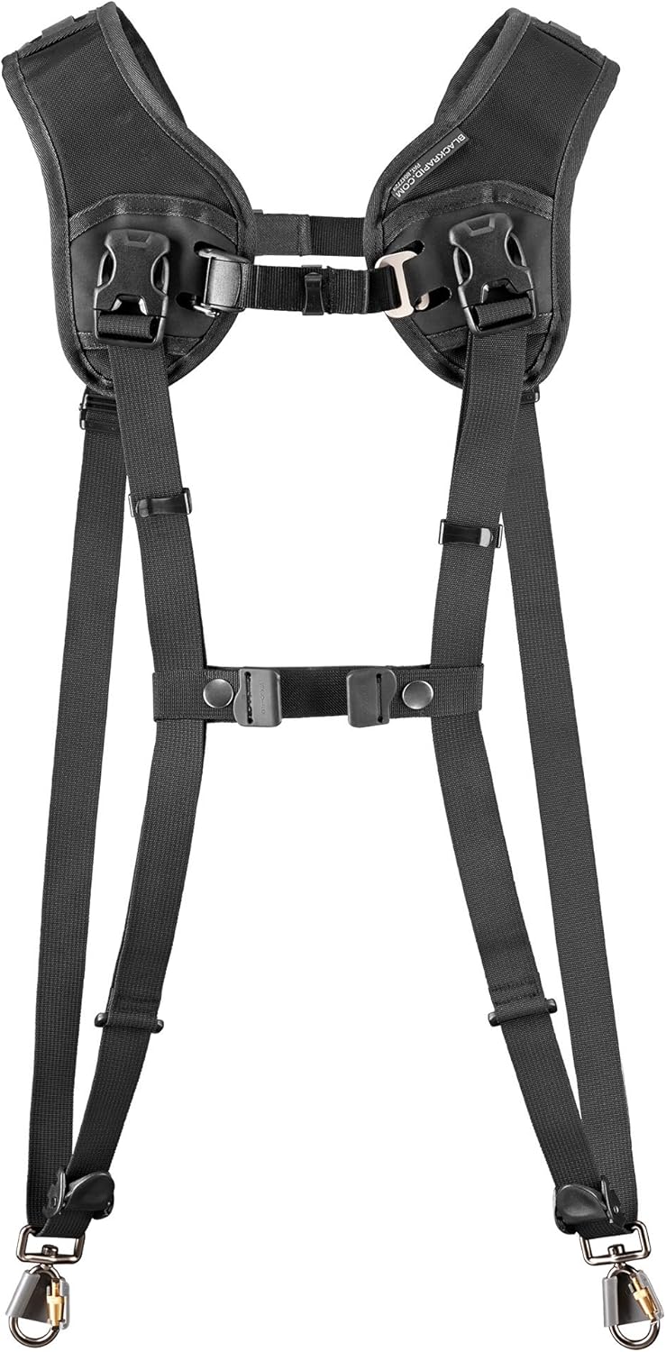 Double Breathe Camera Harness for One Or Two SLR, DSLR, Mirrorless Cameras N384