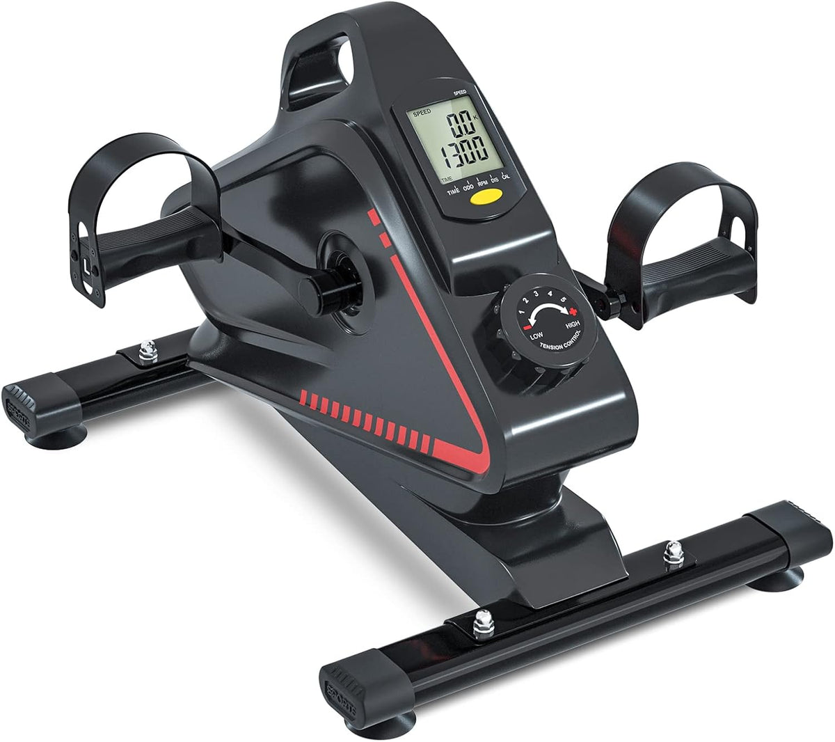 Under Desk Bike Pedal Exerciser Magnetic Mini Exercise Bike Pack of 2 M338