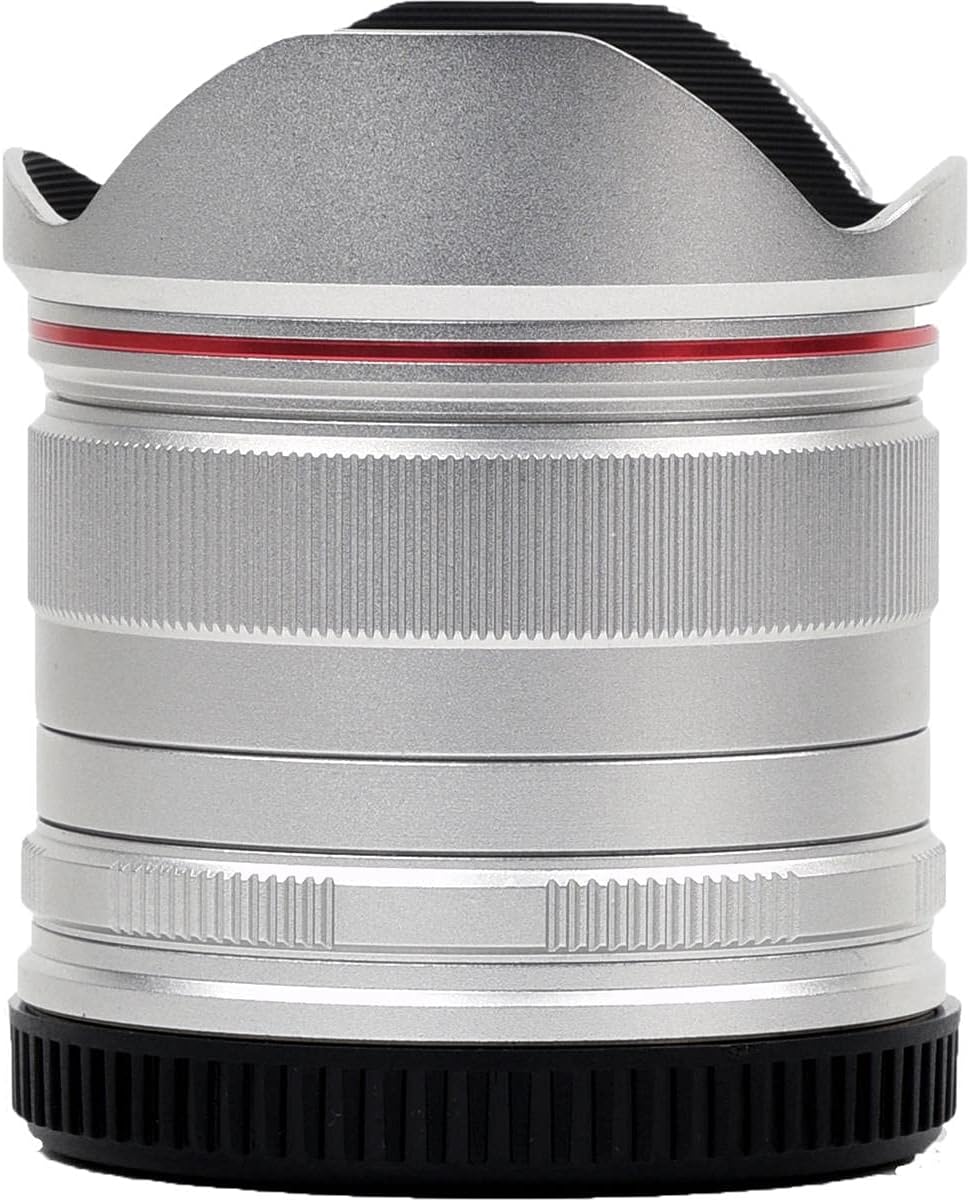 7.5mm f/2 Lens for Micro Four Thirds Mount, Silver T3775
