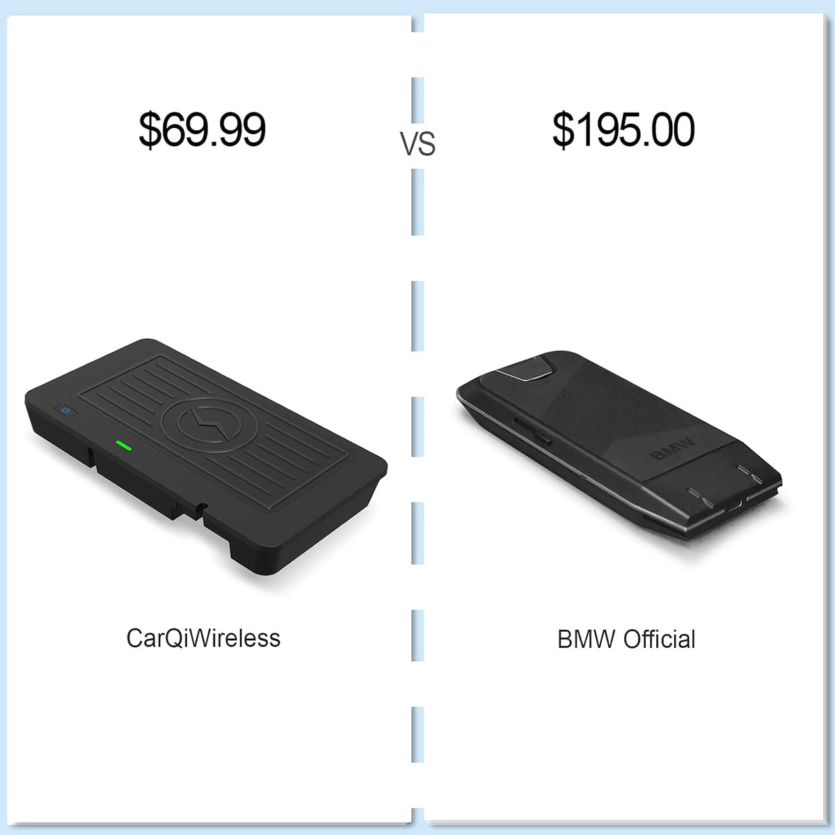 Wireless Charging Pad for BMW 3 Series and 4 Series, Pack of 2 N22868