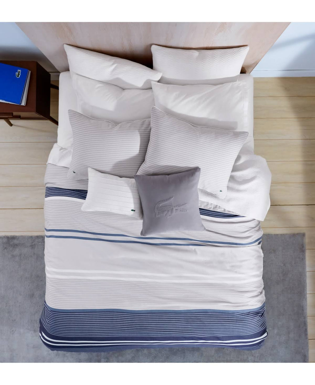 Blue Reversible Duvet Set C1095