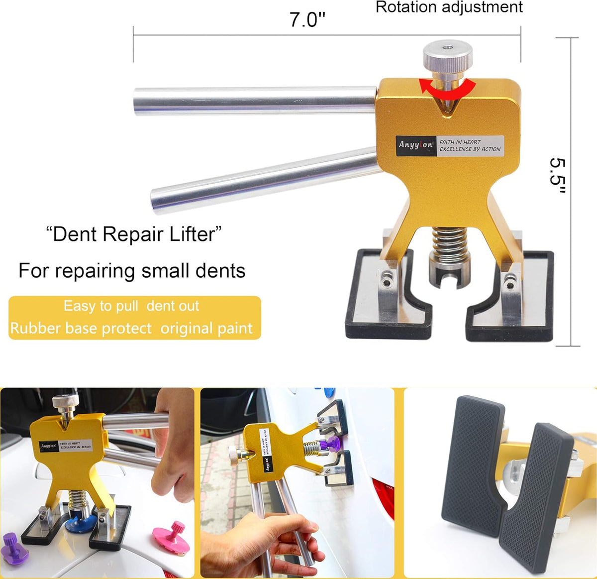 53pcs Paintless Dent Repair Kit H4284