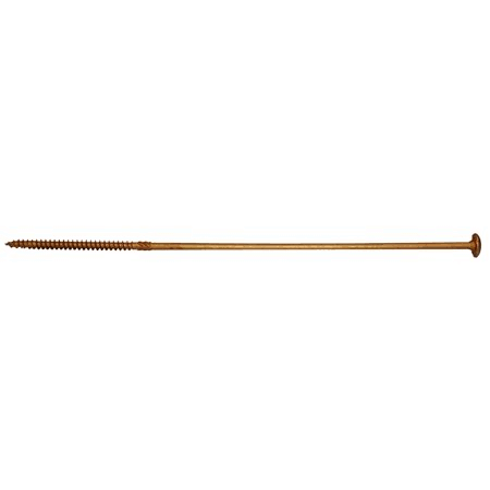 3/8 x 14x22 Construction Screw 40 Count Box, Case Hardened Carbon Steel Y874091