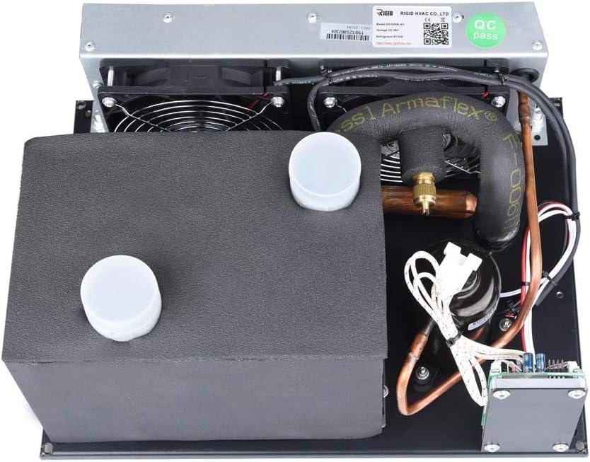 12V Compact Refrigeration Cooling System with Miniature Rotary Compressor Z245