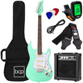 Full Size Beginner Electric Guitar Kit with Case, Strap, Amp, Whammy Bar M40444