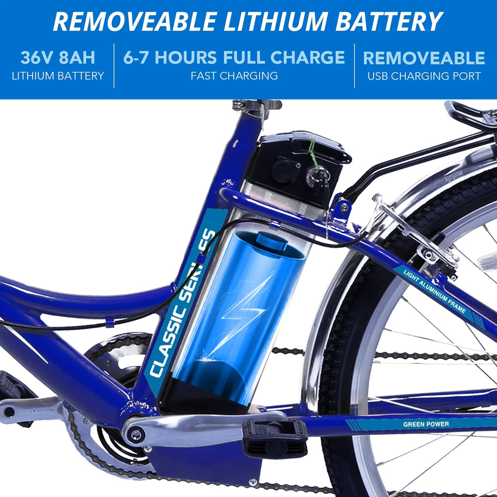 26 inch Electric Bike K63822