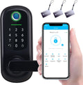 Keyless Entry Digital Door Lock with Reversible Handle F882