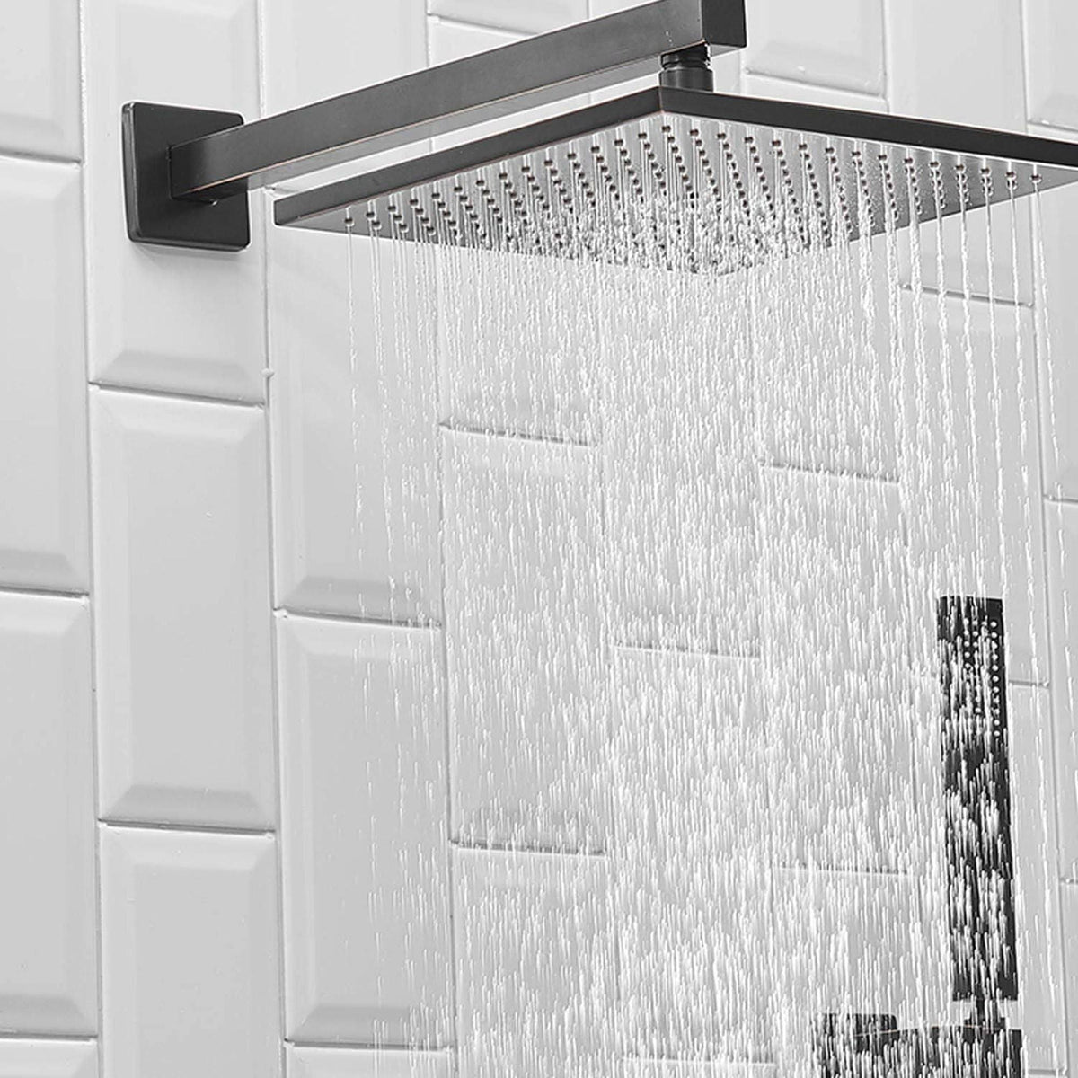 Oil Rubbed Bronze Complete Shower System with Rough-In Valve K420663