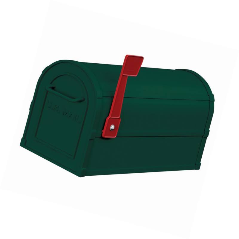 Green Rural Mailbox X95344