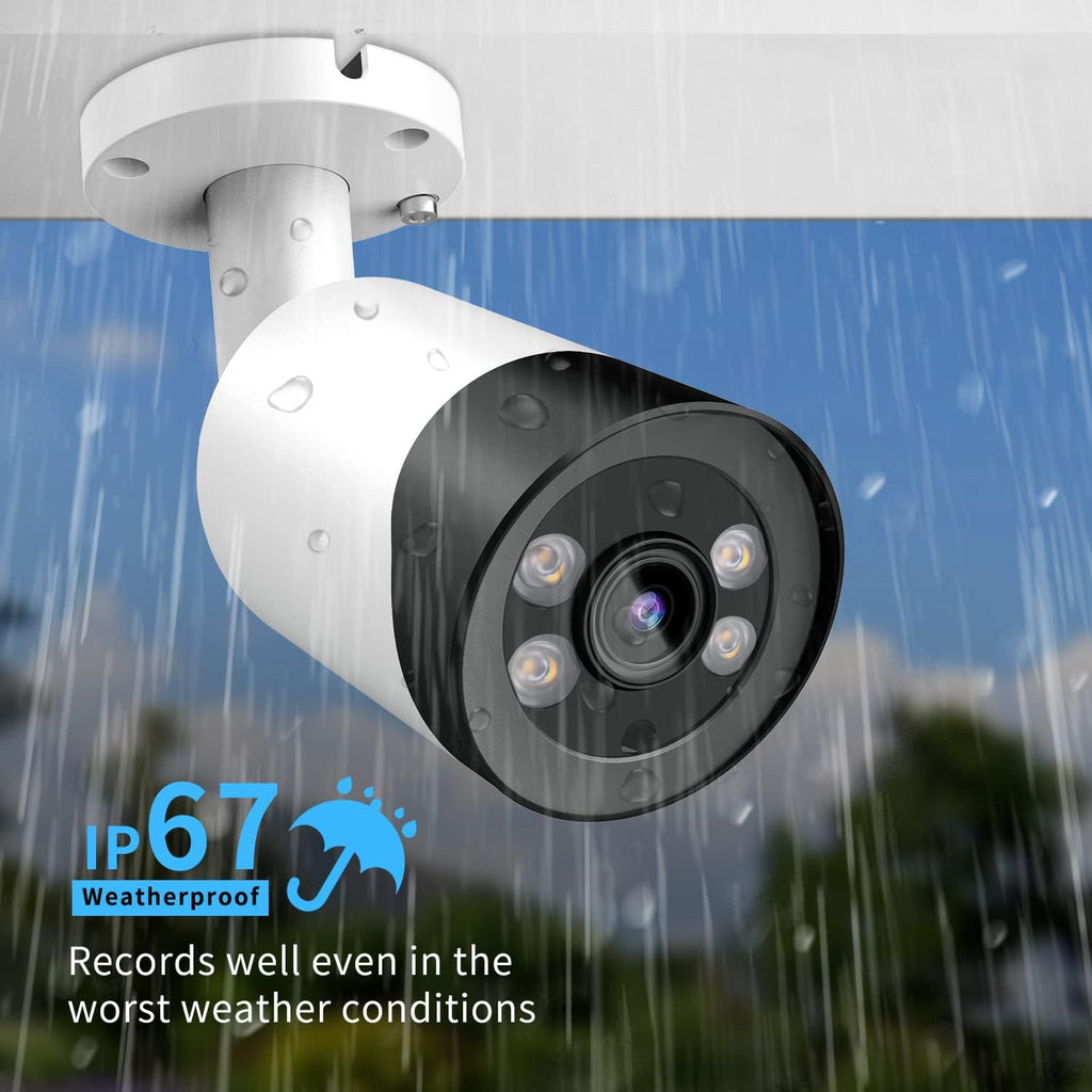 8MP UltraHD 4K PoE IP Camera Bullet E271