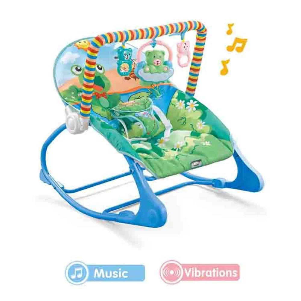 Portable Bouncer Infant Seat Rocking Chair with Hanging Bed Net Z394