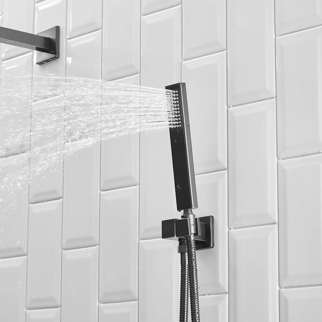 Oil Rubbed Bronze Complete Shower System with Rough-In Valve K420663
