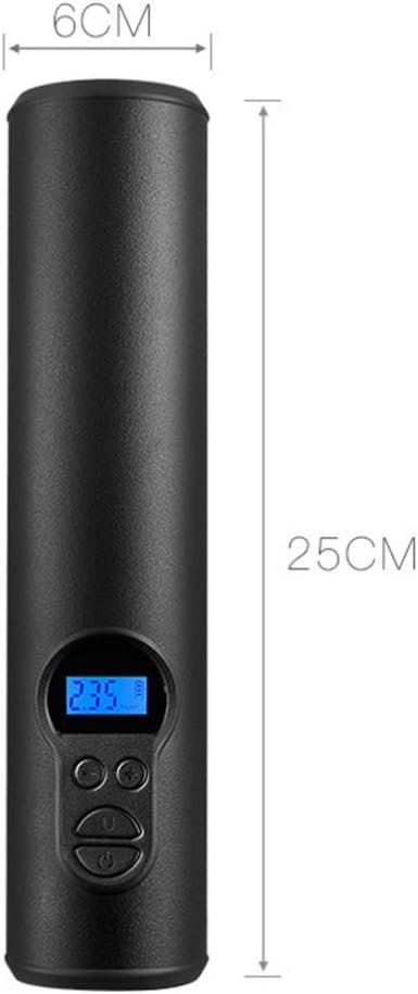Mini Air Compressor Portable Air Inflator Tire Pump with Digital LCD LED Light M35860