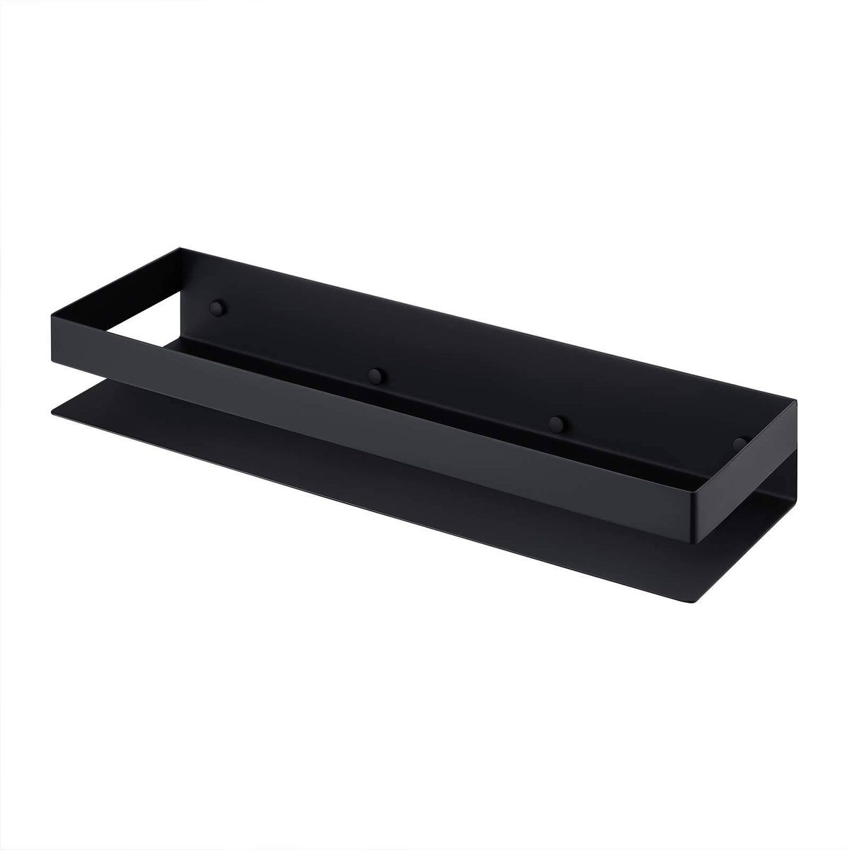 Matte Black Stainless Steel Bathroom Shelf T21581