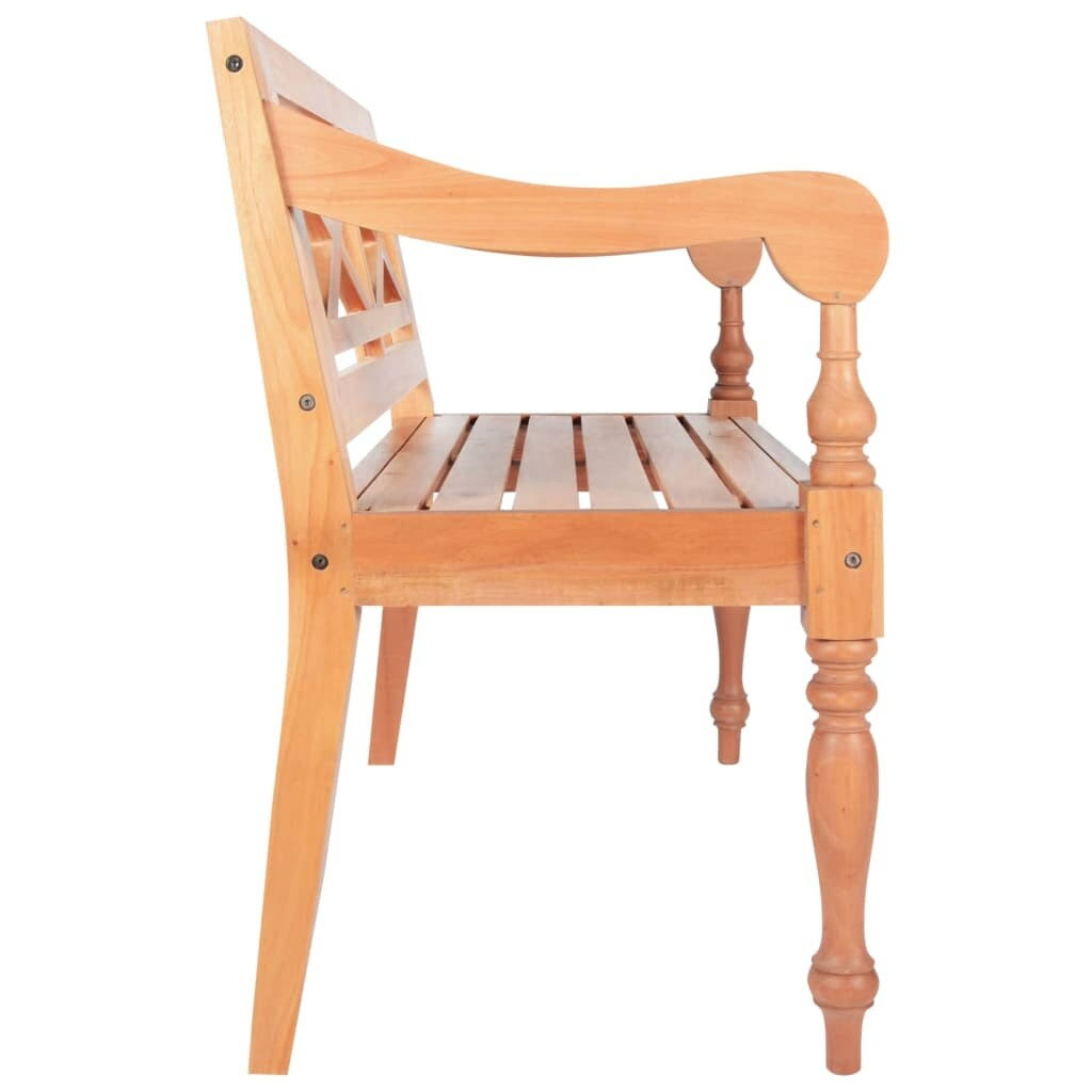 Solid Mahogany Wood Bench X575