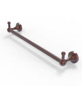 Antique Copper 24 Inch Towel Bar with Integrated Hooks N661839