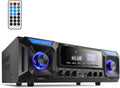 Bluetooth 5.0 330W 2 Channel Stereo Receiver with USB/SD, RCA/3.5mm AUX, LED, Remote A66479